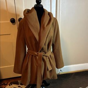 BB Dakota Tan Belted Trench Coat